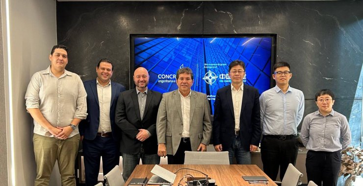 Jornal O Povo destaca encontro entre representantes de empresa chinesa e Marquise Infraestrutura