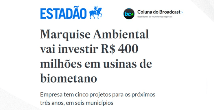 estadão marquise ambiental biometano
